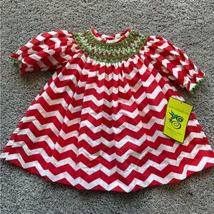 Stellybelly smocked dress NWT size 12 months